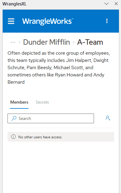 Team Members