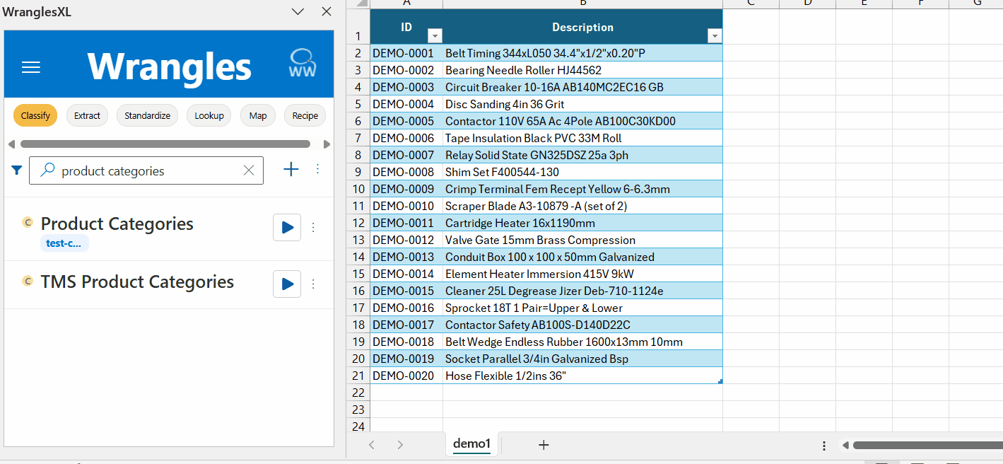 Run a classify wrangle